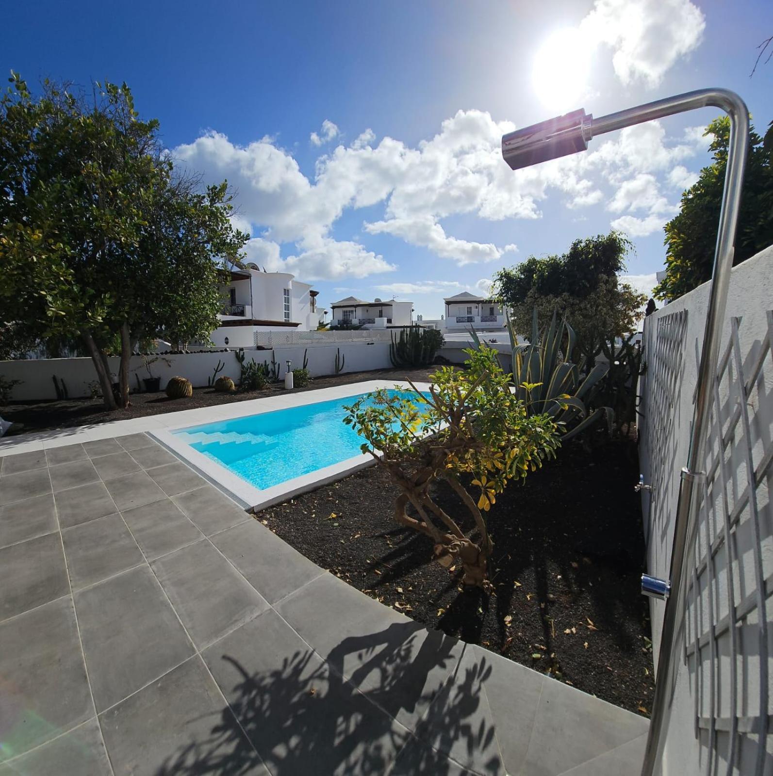 Villa Anna With Heated Pool Пуэрто дель Кармен Экстерьер фото